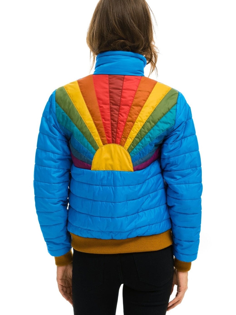 Aviator Nation Blue Sunburst jacket size xs